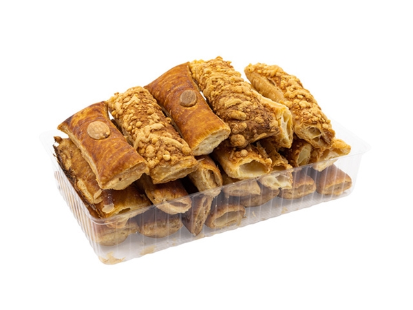 Bakje gemengde zoute stengels