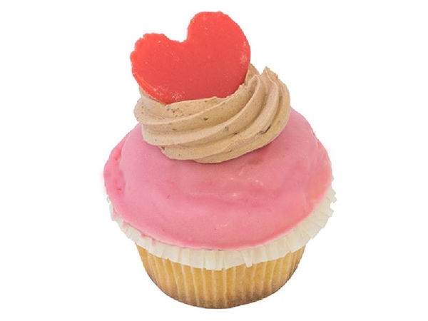 Cupcakes rode hart